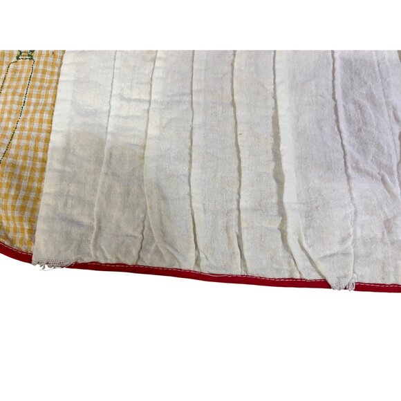 Vintage Handmade Anti-Tarnish Flatware Rolls Set of 2 Storage Pouches Used - Picture 7 of 11